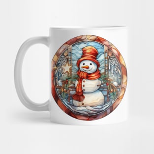 Snowman and star Mug